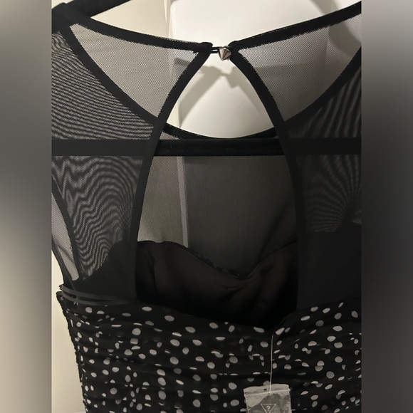 Guess black and white pokadot dress NWT! - Picture 2 of 5